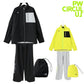 PW CIRCULUS ピーダブリュサーキュラス ゴルフウェア メンズ レディース UNISEX 防水レインウエアセット 耐水圧20000mm 前開きフルジップ 収納巾着付 フード内蔵 強い雨にも対応 RWPNGM0001