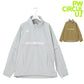 PW CIRCULUS ピーダブリュサーキュラス ゴルフウェア メンズ レディース UNISEX 防水レインブルゾン 耐水圧20000mm ハーフジップ フード内蔵 収納巾着付 RWPNGM0011