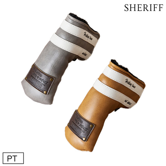 SHERIFF シェリフ メンズ レディース クラシックシリーズ ピン型パター用ヘッドカバー SFC-013HC-PT CACC_01