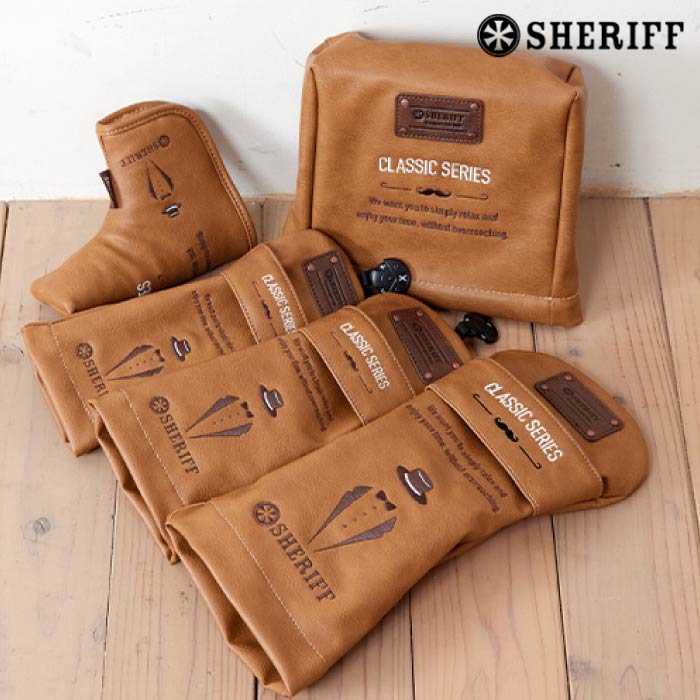 SHERIFF シェリフ メンズ レディース SHERIFF STANDARD クラシックシリーズ ヘッドカバー 数量限定生産 SFC-018HC
