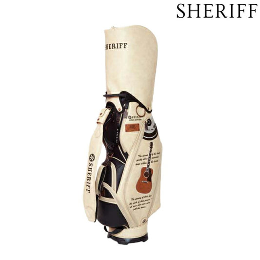 SHERIFF シェリフ メンズ レディース STANDARD 2026.first ミュージックシリーズ キャディバッグ 撥水性 低重心バランス設計 数量限定 smu-005cb