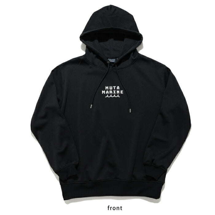 muta MARINE GOLF ムータマリンゴルフ×ゴルフシティアルド別注 メンズ ゴルフウェア 数量限定 プルオーバーパーカー 刺繍 高品質スムース生地 タウンユース ギフトにおすすめ