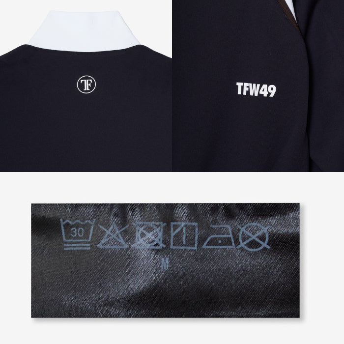 TFW49 ティーエフダブリュー ゴルフウェア メンズ LUXURY TRACK JACKET トラックジャケット ブルゾン ストレッチ UVカット 防シワ セットアップ対応 t042620006
