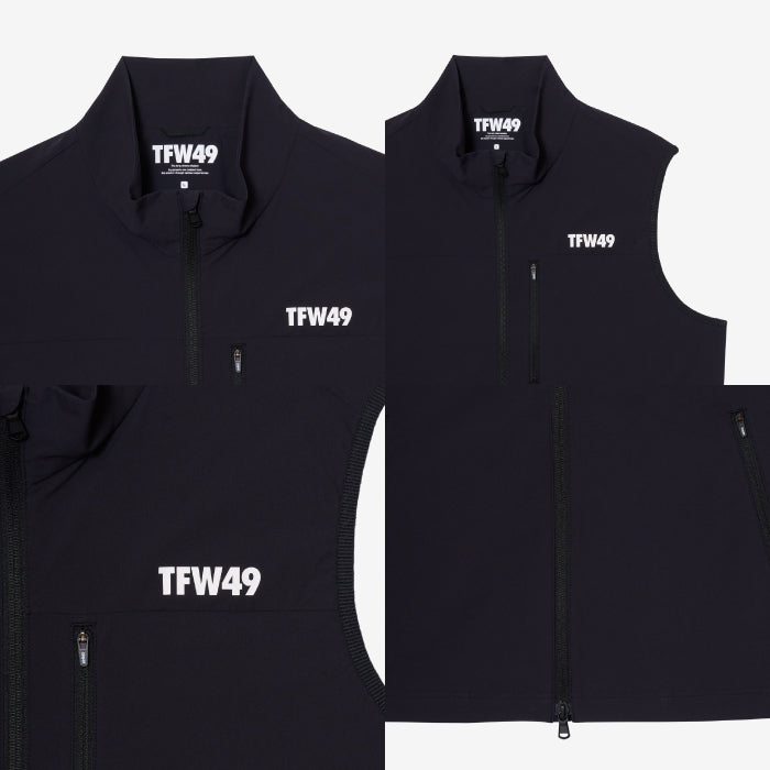 TFW49 ティーエフダブリュー ゴルフウェア メンズ SHELL VEST シェルベスト 高ストレッチ素材 UVカット 接触冷感 撥水 防シワ機能 t042620025