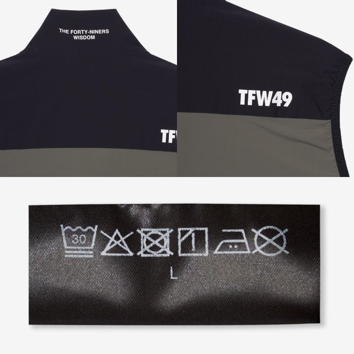 TFW49 ティーエフダブリュー ゴルフウェア メンズ SHELL VEST シェルベスト 高ストレッチ素材 UVカット 接触冷感 撥水 防シワ機能 t042620025