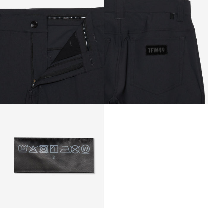 TFW49 ティーエフダブリュー ゴルフウェア メンズ ACTIVE FIVE POCKET SELL COOL PANTS ロングパンツ 接触冷感 吸水速乾 透け防止 UVカット 5ポケット