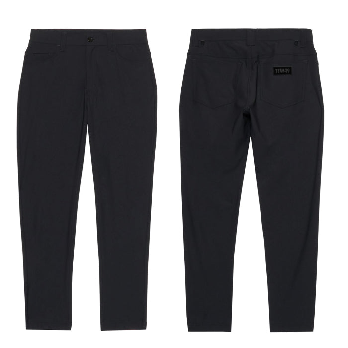 TFW49 ティーエフダブリュー ゴルフウェア メンズ ACTIVE FIVE POCKET SELL COOL PANTS ロングパンツ 接触冷感 吸水速乾 透け防止 UVカット 5ポケット