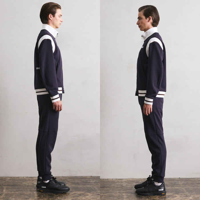 TFW49 ティーエフダブリュー ゴルフウェア メンズ LUXURY TRACK PANTS トラックパンツ ロング ストレッチ UVカット 防シワ セットアップ対応 t072620007
