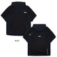 TFW49 ティーエフダブリュー ゴルフウェア メンズ CARDBOARD MATERIAL SHORT SLEEVE HOODIE 半袖ハーフジップパーカー カーボード素材 リラックス感のあるシルエット t102520031