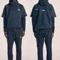 TFW49 ティーエフダブリュー ゴルフウェア メンズ CARDBOARD MATERIAL SHORT SLEEVE HOODIE 半袖ハーフジップパーカー カーボード素材 リラックス感のあるシルエット t102520031
