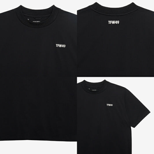 TFW49 ティーエフダブリュー ゴルフウェア メンズ HI-NECK SHORT SLEEVE T 半袖ハイネックTシャツ 高ストレッチ 防シワ ウォッシャブル 接触冷感 t102610019
