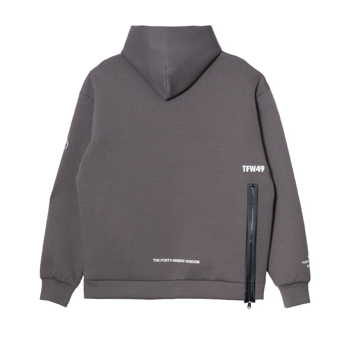 TFW49 ティーエフダブリュー ゴルフウェア メンズ CARDBOARD MATERIAL HOODIE フーディー パーカー プルオーバー ダンボール素材採用 UVCUT機能 セットアップ対応 t102620009