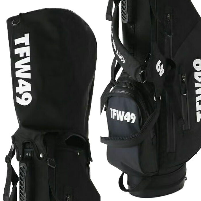TFW49 ティーエフダブリュー ゴルフ メンズ レディース NYLON CADDIE BAG キャディバッグ 9型 5分割 軽量 スタイリッシュ シンプルT132520001