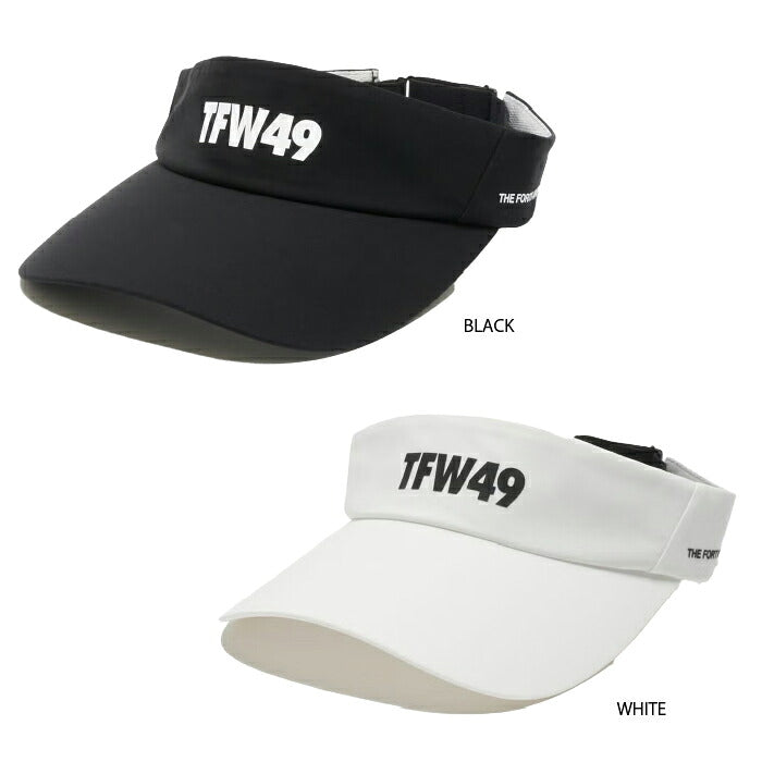 TFW49 ティーエフダブリュー ゴルフ メンズ レディース UNISEX TAFFETA SUN VISOR サンバイザー 調整可能なアジャスター付き t132520014