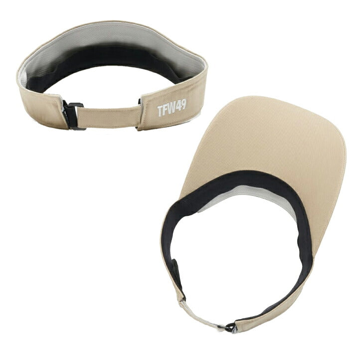 TFW49 ティーエフダブリュー ゴルフ メンズ レディース UNISEX TWILL SUN VISOR サンバイザー 調整可能なアジャスター付き t132520015