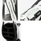 TFW49 ティーエフダブリュー ゴルフ メンズ レディース LEATHER CADDIE BAG キャディバッグ 9型 5分割 レザー調 高級感 収納しっかり T132520001