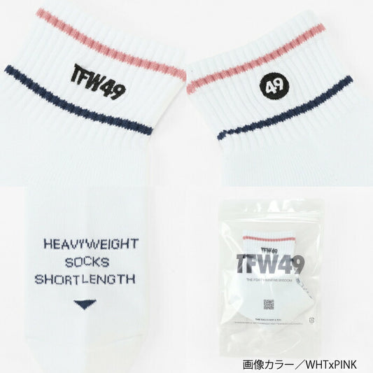 TFW49 ティーエフダブリュー ゴルフウェア メンズ SHORT SOX 靴下 MADE IN JAPAN T132610010