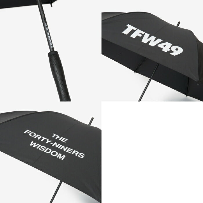 TFW49 ティーエフダブリュー ゴルフ メンズ レディース TFW49 UMBRELLA 晴雨兼用 高機能日傘 雨傘 大判サイズ 軽量 カーボンシャフト＆グラスファイバー t132610012