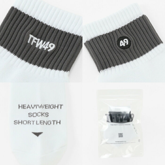 TFW49 ティーエフダブリュー ゴルフウェア メンズ SHORT SOX ver2 靴下 MADE IN JAPAN T132610015