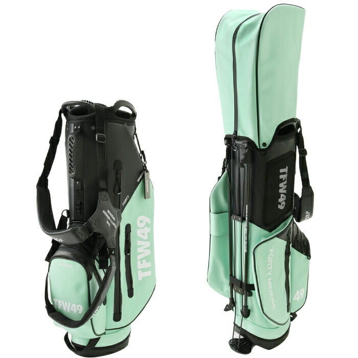 TFW49 ティーエフダブリュー ゴルフ メンズ レディース NYLON CADDIE BAG キャディバッグ 9型 5分割 軽量 耐久性 スタイリッシュ シンプル 洗練されたデザイン t132610018