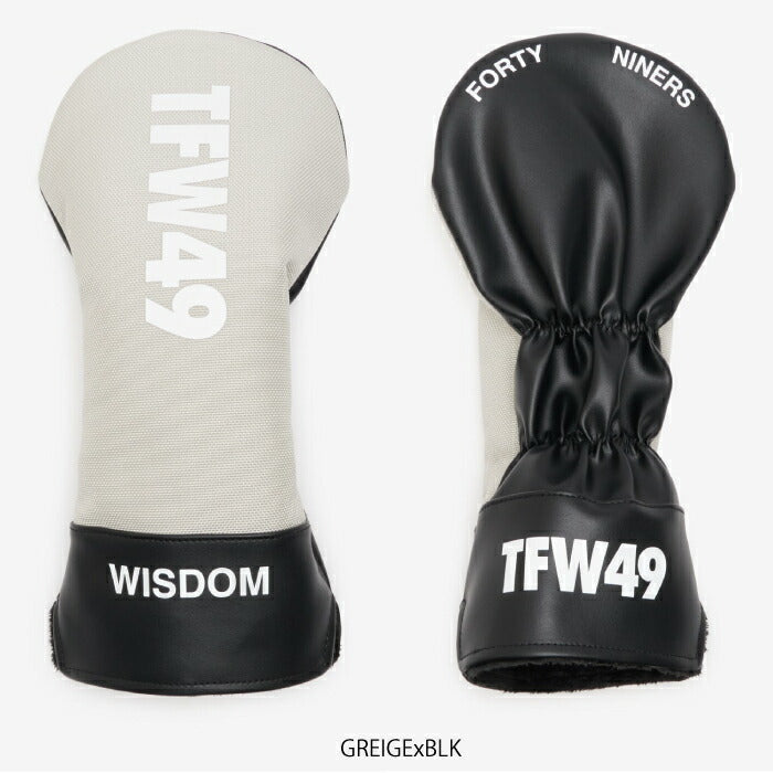 TFW49 ティーエフダブリュー ゴルフ メンズ レディース NYLON HEAD COVER #01 1Wドライバーヘッドカバー 高強度 耐摩耗性 内側フリース素材 シリーズ商品あり T132610019
