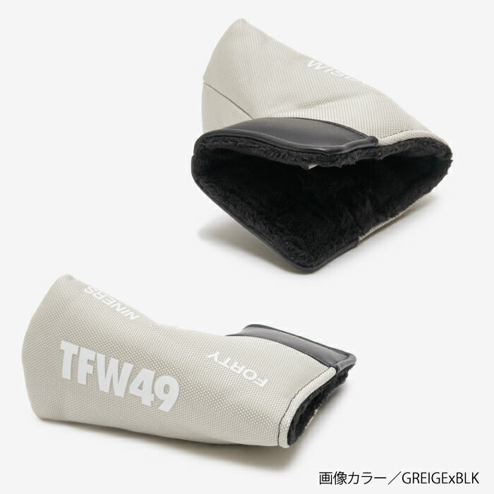 TFW49 ティーエフダブリュー ゴルフ メンズ レディース NYLON HEAD COVER PC パターカバー 高強度 耐摩耗性 内側フリース素材 シリーズ商品あり T132610022