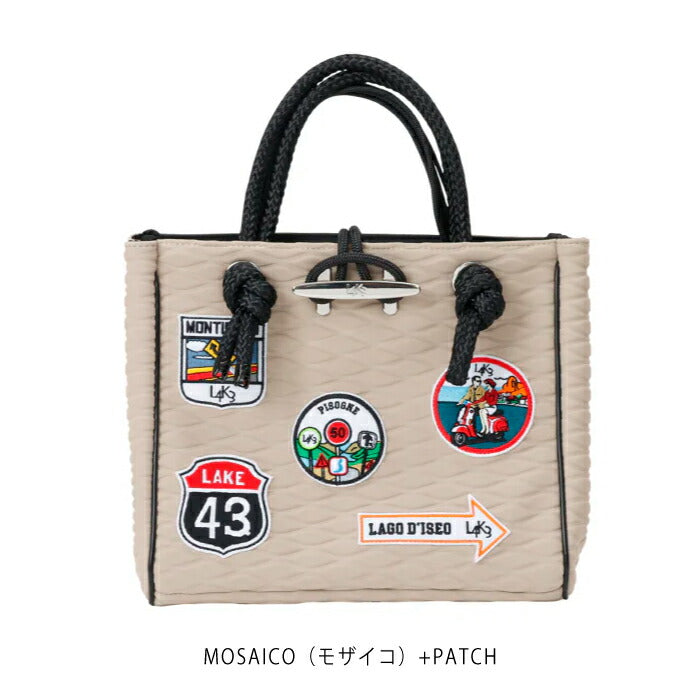 L4K3 レーク ゴルフウェア メンズ レディース CLEAT TOTE mini カートバッグ ネオプレン素材使用 内ポケット付 TOM-1180PA