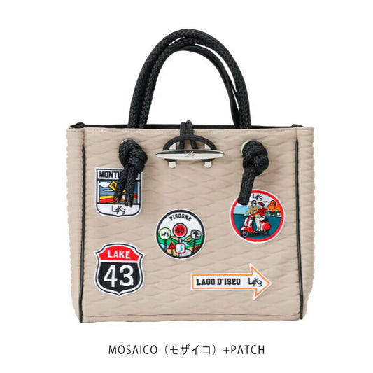 L4K3 レーク ゴルフウェア メンズ レディース CLEAT TOTE mini カートバッグ ネオプレン素材使用 内ポケット付 TOM-1180PA