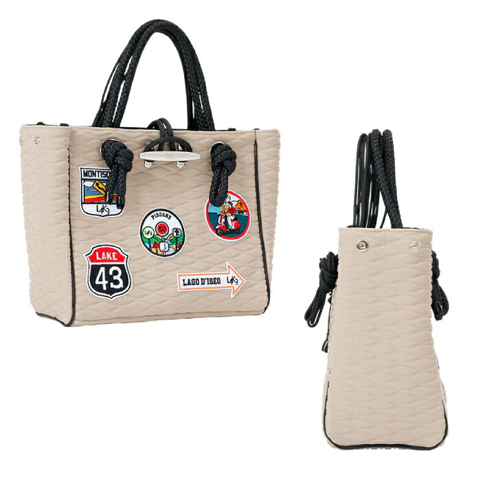 L4K3 レーク ゴルフウェア メンズ レディース CLEAT TOTE mini カートバッグ ネオプレン素材使用 内ポケット付 TOM-1180PA