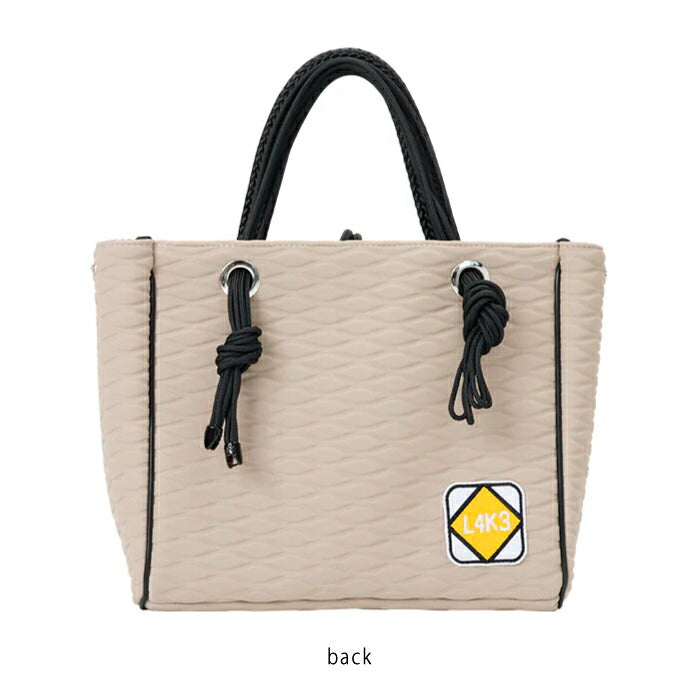 L4K3 レーク ゴルフウェア メンズ レディース CLEAT TOTE mini カートバッグ ネオプレン素材使用 内ポケット付 TOM-1180PA