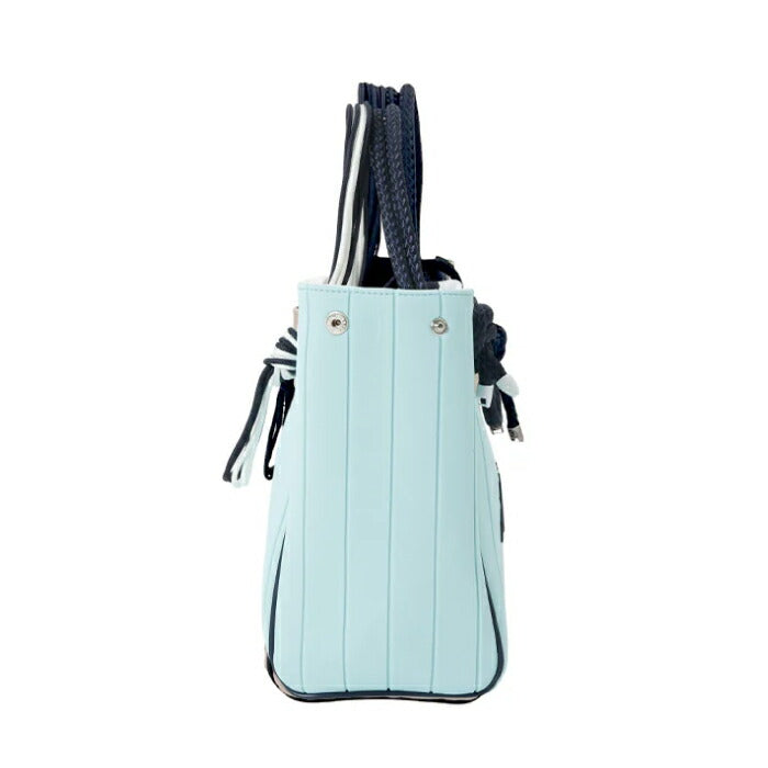 L4K3 レーク ゴルフウェア メンズ レディース L4K3×muta CLEAT TOTE mini クリートトートミニ カートバッグ mutaコラボ 数量限定コラボレーションバッグ ネオプレン素材 mutaらしいライトブルー tom-1189mu