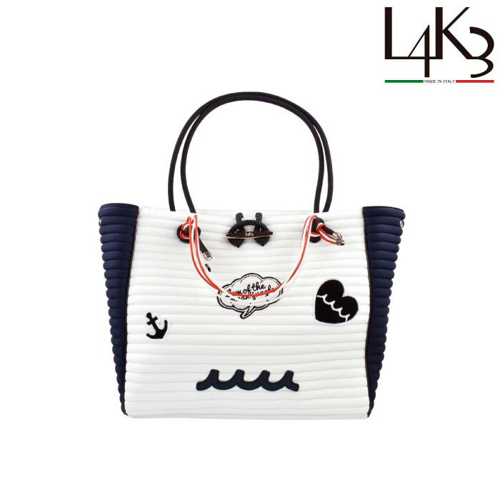 L4K3 レーク ゴルフウェア メンズ レディース L4K3 × muta CLEAT TOTE muta MARINE GOLF ムータマリンゴルフ コラボ ネオプレン トートバッグ TOT-1007MU