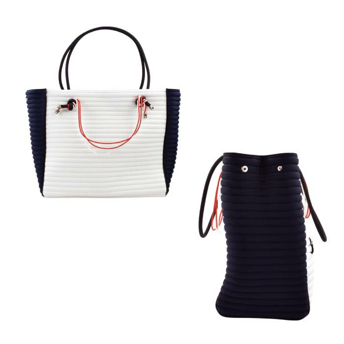 L4K3 レーク ゴルフウェア メンズ レディース L4K3 × muta CLEAT TOTE muta MARINE GOLF ムータマリンゴルフ コラボ ネオプレン トートバッグ TOT-1007MU