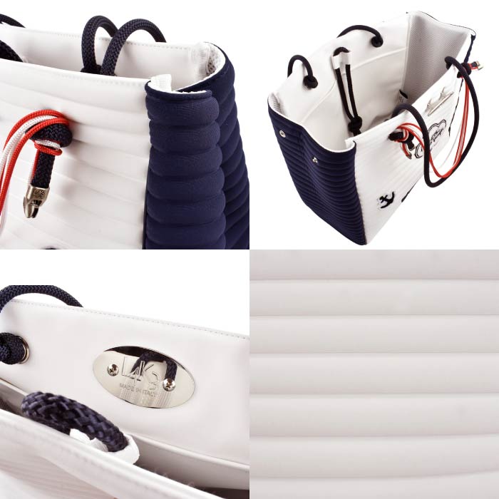 L4K3 レーク ゴルフウェア メンズ レディース L4K3 × muta CLEAT TOTE muta MARINE GOLF ムータマリンゴルフ コラボ ネオプレン トートバッグ TOT-1007MU