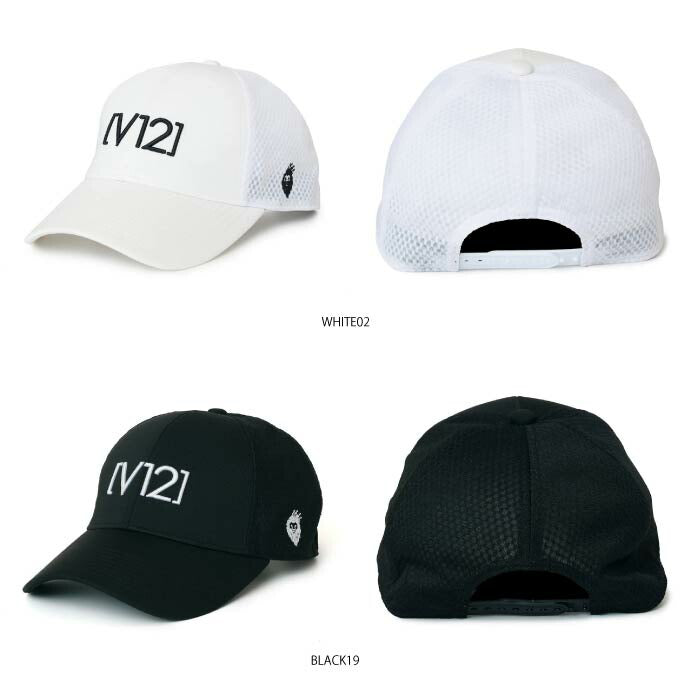 V12 ヴィトゥエルブ メンズ レディース ROUGH MESH CAP メッシュ キャップ V122410-CP01