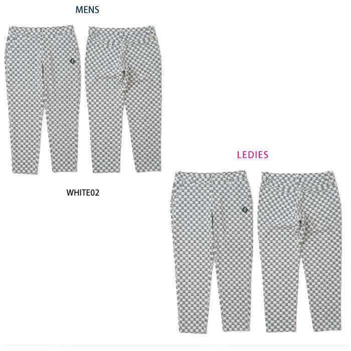 V12 ヴィトゥエルブ ゴルフパンツ ゴルフウェア メンズ レディース MONOGRAM PANTS セットアップ対応 V122410-PN06