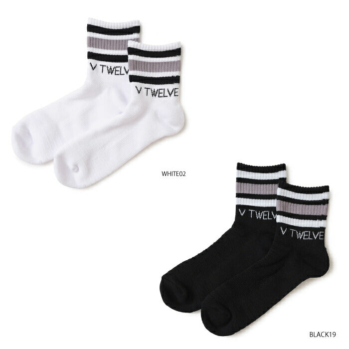 V12 ヴィトゥエルブ メンズ ソックス AD SOCKS V122420-AC05