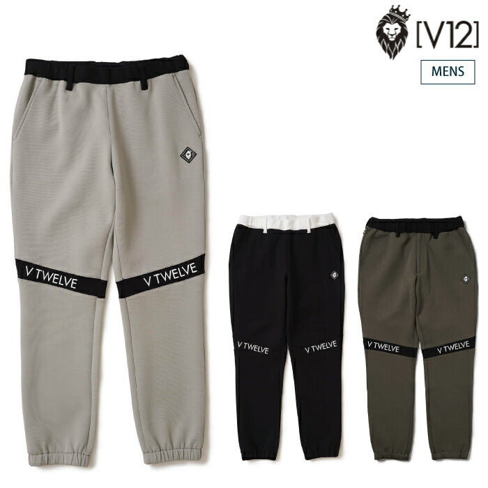 V12 ヴィトゥエルブ メンズ ゴルフウェア SW PANTS ロングパンツ ストレッチ セットアップ対応 V122420-PN05