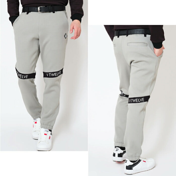 V12 ヴィトゥエルブ メンズ ゴルフウェア SW PANTS ロングパンツ ストレッチ セットアップ対応 V122420-PN05