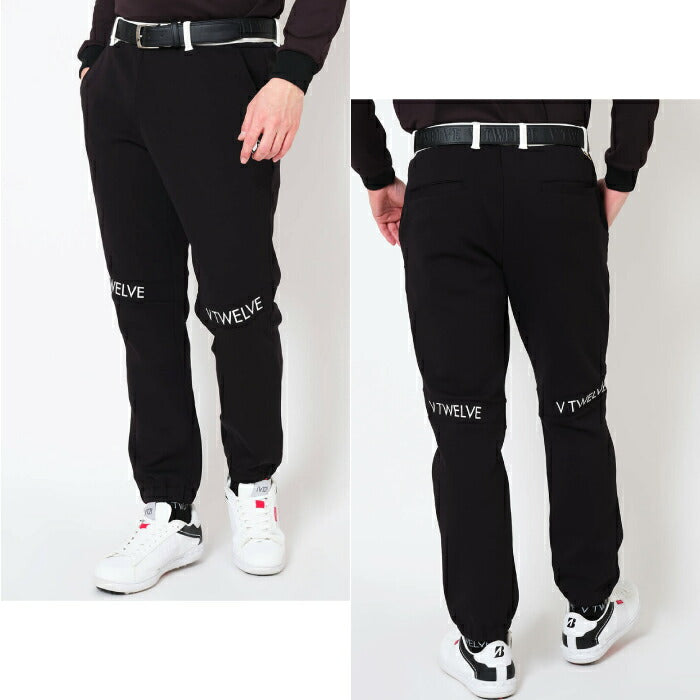 V12 ヴィトゥエルブ メンズ ゴルフウェア SW PANTS ロングパンツ ストレッチ セットアップ対応 V122420-PN05