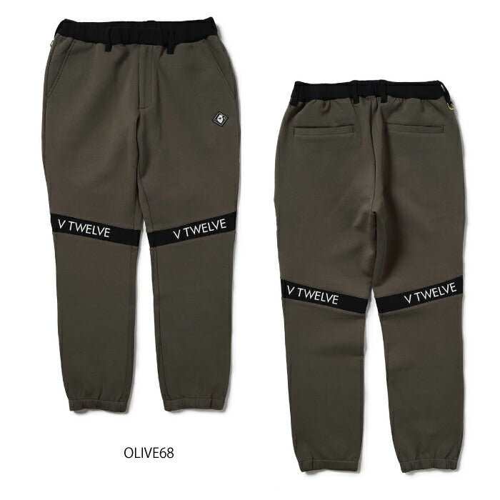 V12 ヴィトゥエルブ メンズ ゴルフウェア SW PANTS ロングパンツ ストレッチ セットアップ対応 V122420-PN05