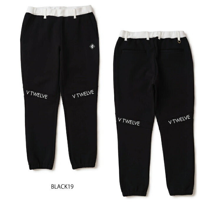 V12 ヴィトゥエルブ メンズ ゴルフウェア SW PANTS ロングパンツ ストレッチ セットアップ対応 V122420-PN05