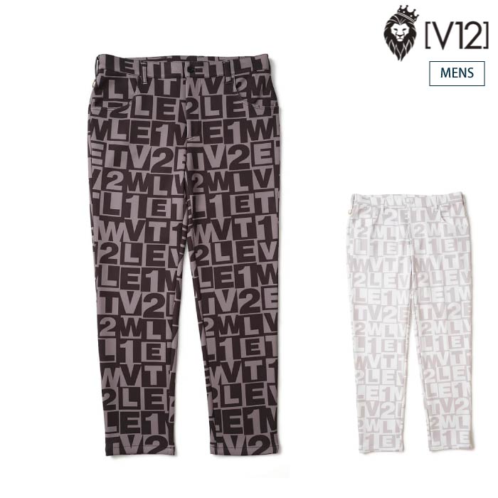 V12 ヴィトゥエルブ メンズ ゴルフウェア パンツ ROBERT PANTS セットアップ対応 V122420-PN13