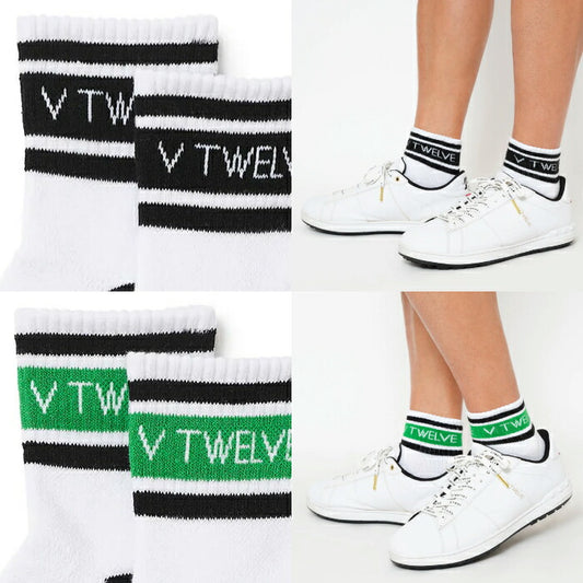 V12 ヴィトゥエルブ ゴルフウェア メンズ ソックス BG MID SOCKS MEN ミドル丈 V122520-AC03
