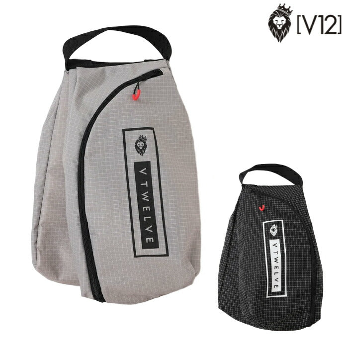 V12 ヴィトゥエルブ ゴルフ メンズ レディース シューズバッグ BOT RIP SHOES CASE シューズケース セパレート収納 V122520-BG02