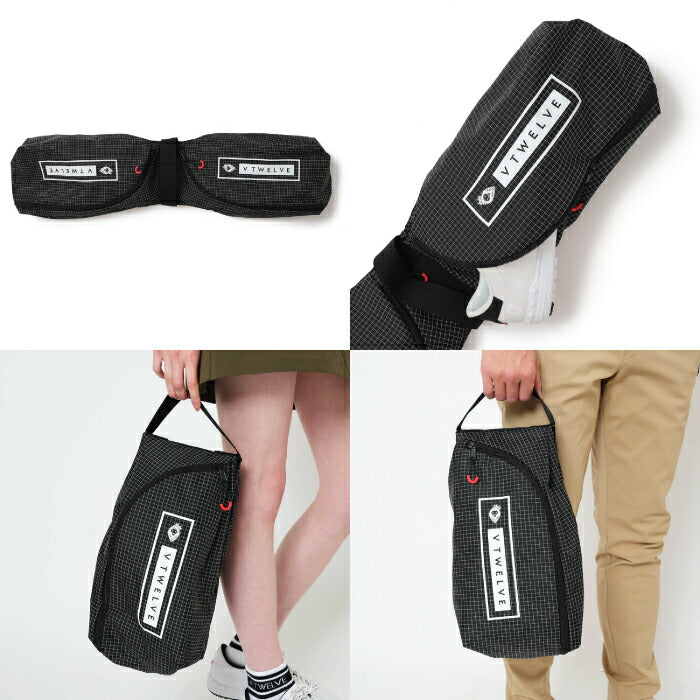 V12 ヴィトゥエルブ ゴルフ メンズ レディース シューズバッグ BOT RIP SHOES CASE シューズケース セパレート収納 V122520-BG02