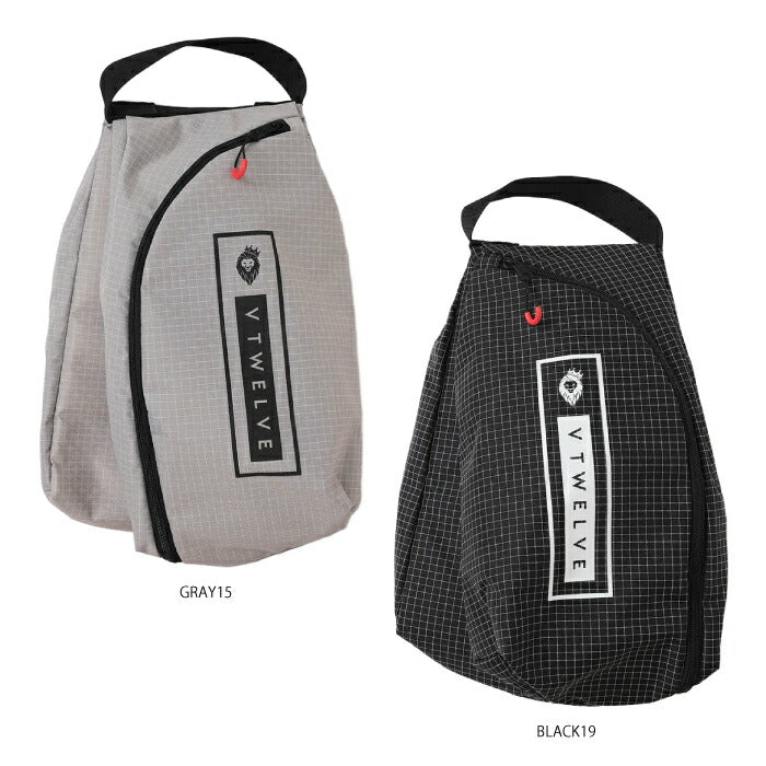 V12 ヴィトゥエルブ ゴルフ メンズ レディース シューズバッグ BOT RIP SHOES CASE シューズケース セパレート収納 V122520-BG02