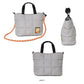 V12 ヴィトゥエルブ ゴルフウェア メンズ レディース QUILT CART BAG 高級感 ロープショルダー付属 V122520-BG05