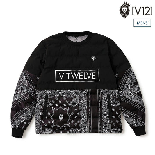 V12 ヴィトゥエルブ ゴルフウェア メンズ PAD BAN SNEAD スニードジャック ブルゾン プルオーバー ジャケット 撥水 防風 ストレッチ 保温 v122520-jk03