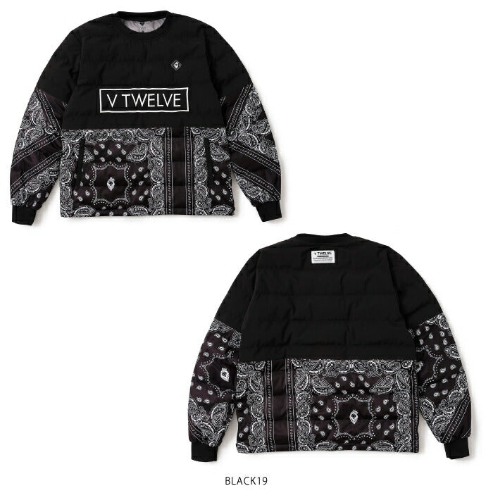 V12 ヴィトゥエルブ ゴルフウェア メンズ PAD BAN SNEAD スニードジャック ブルゾン プルオーバー ジャケット 撥水 防風 ストレッチ 保温 v122520-jk03